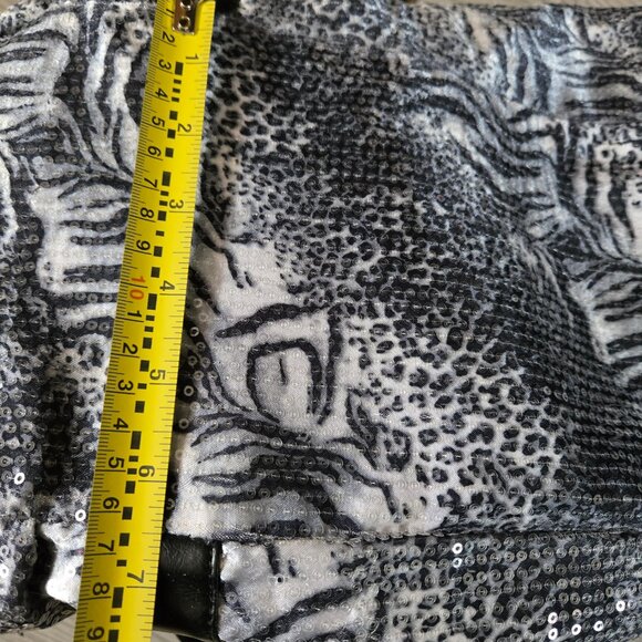 NWOT - Black & White sparkly bag - Picture 9 of 14